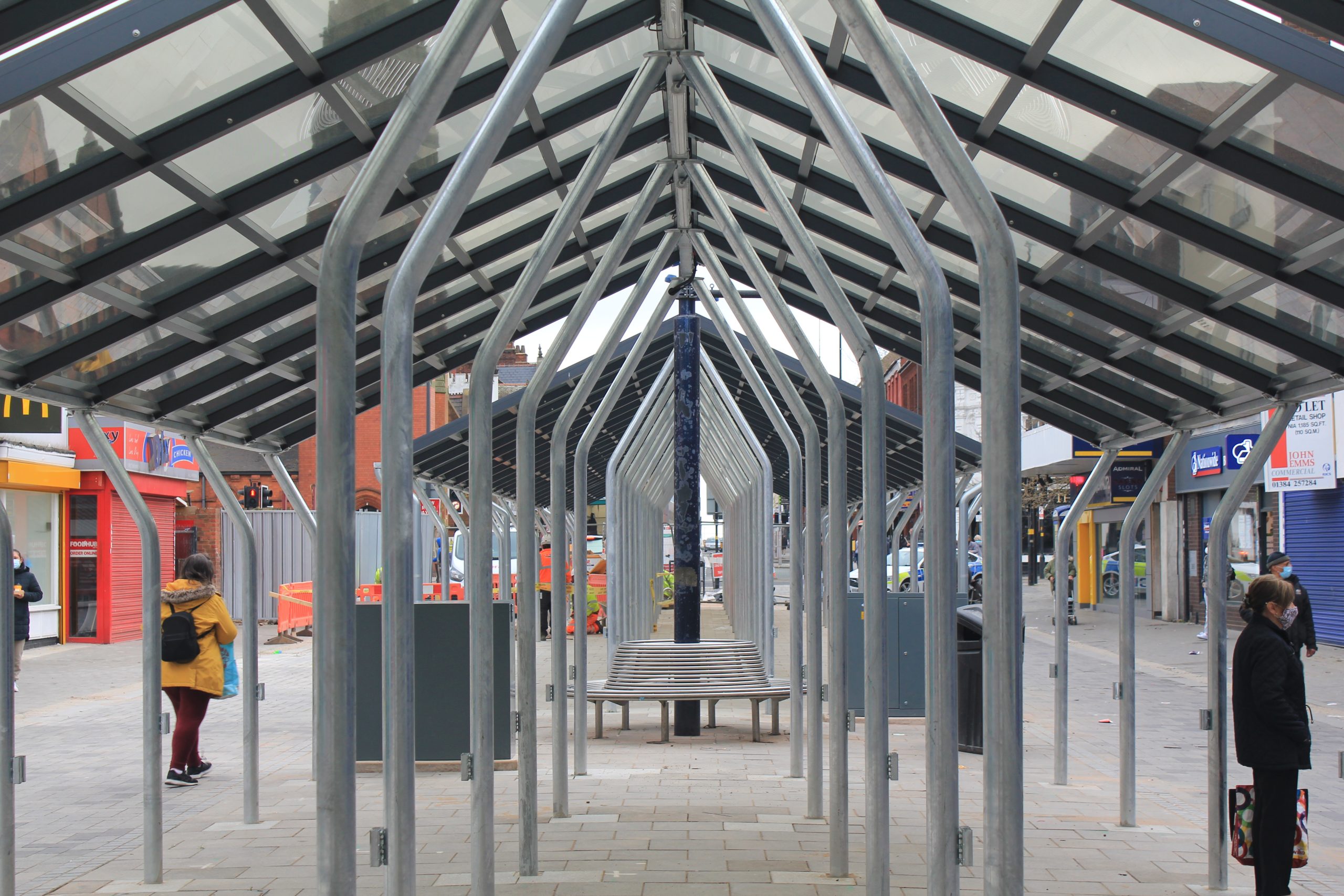 Polysolar - West Brom Market Stall Replacement