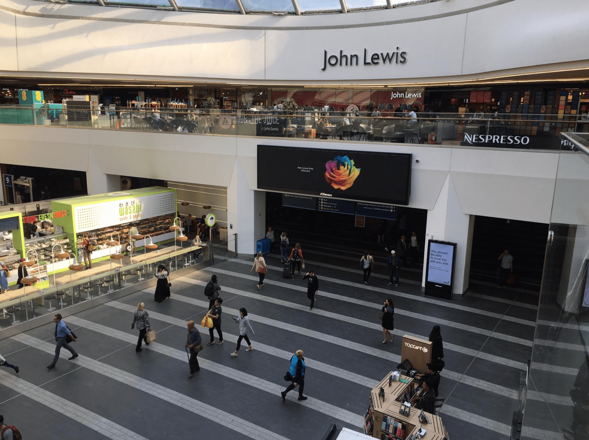 JCDecaux – New St Station, Birmingham
